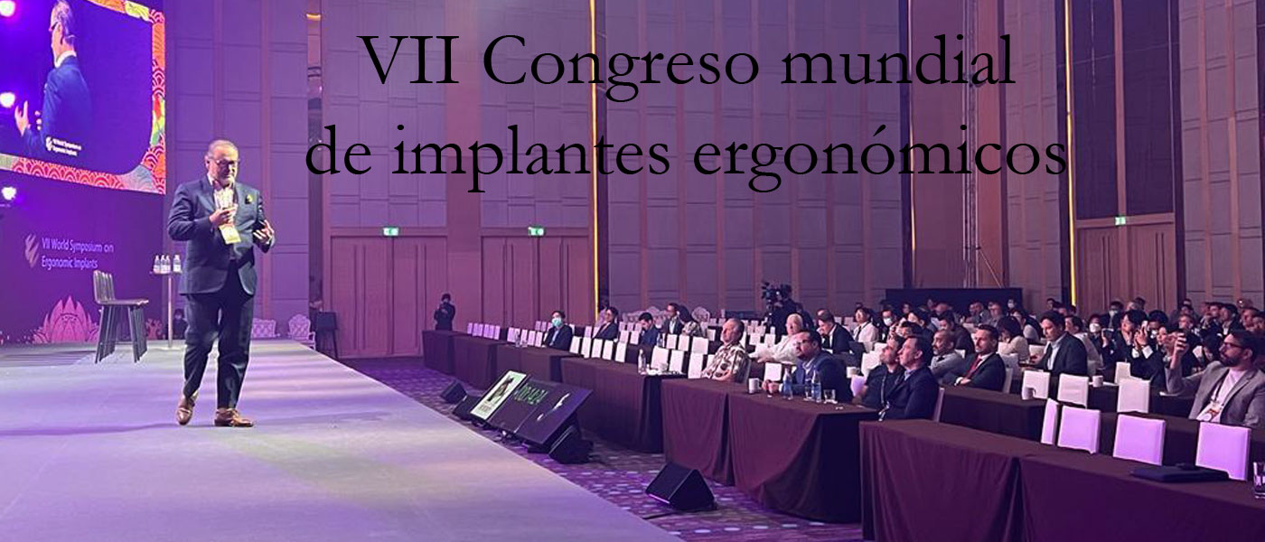El Dr. Federico Mayo en el VII Congreso mundial de implantes ergonómicos